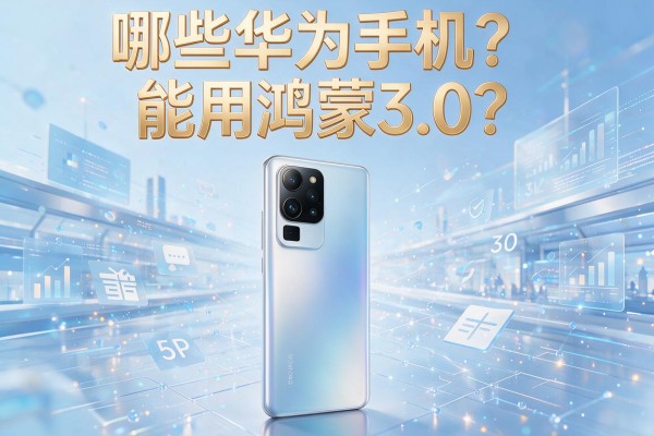 哪些华为手机能用鸿蒙3.0？