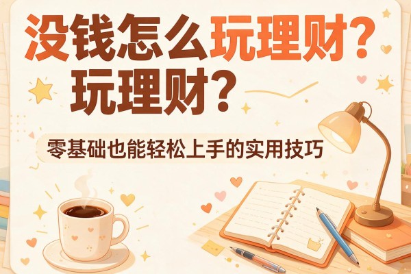 没钱怎么玩理财？零基础也能轻松上手的实用技巧