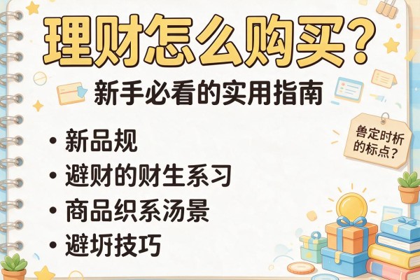 理财怎么购买？新手必看的实用指南与避坑技巧