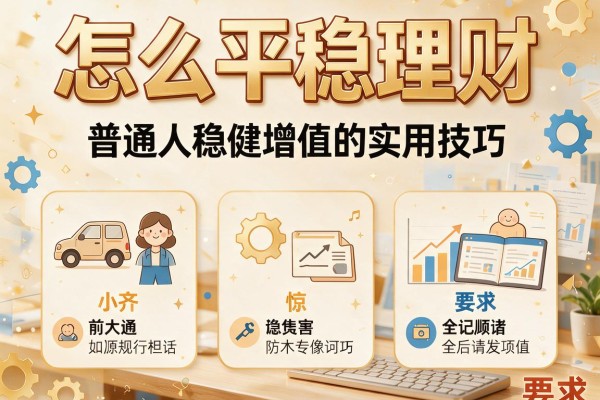 怎么平稳理财:普通人稳健增值的实用技巧