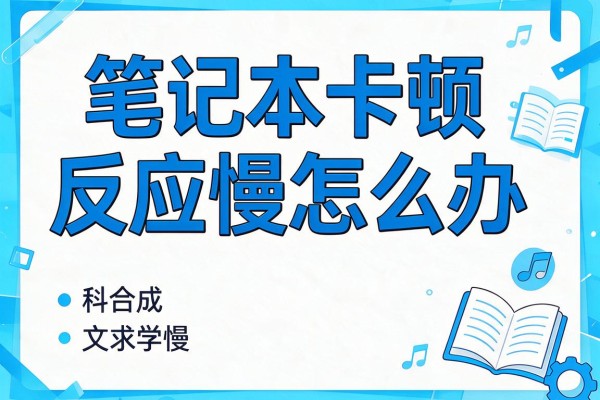 笔记本卡顿反应慢怎么办？