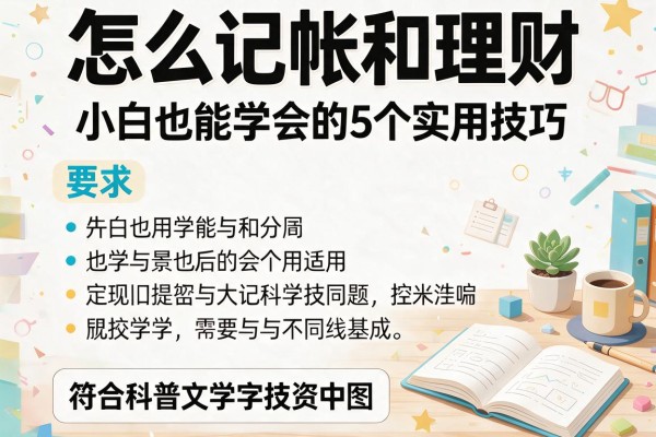 怎么记帐和理财：小白也能学会的5个实用技巧