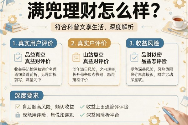 满兜理财怎么样？真实用户评价与收益风险深度解析