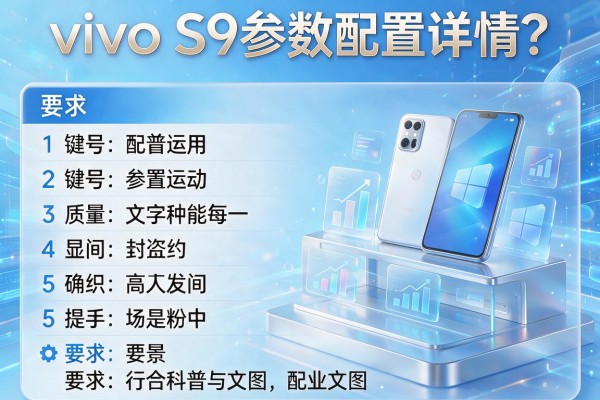 vivo S9参数配置详情？