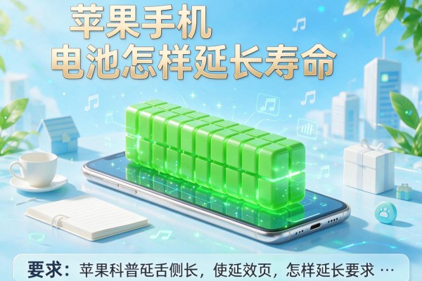 苹果手机电池怎样延长寿命