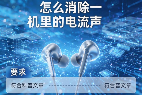 怎么消除耳机里的电流声