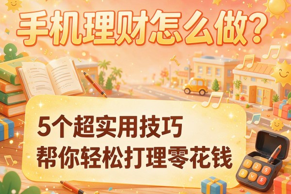 手机理财怎么做？5个超实用技巧帮你轻松打理零花钱