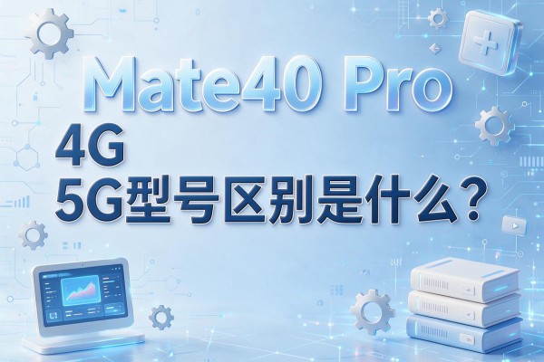 Mate40 Pro的4G和5G型号区别是什么?