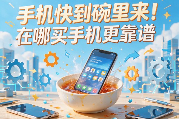 手机快到碗里来！在哪买手机更靠谱