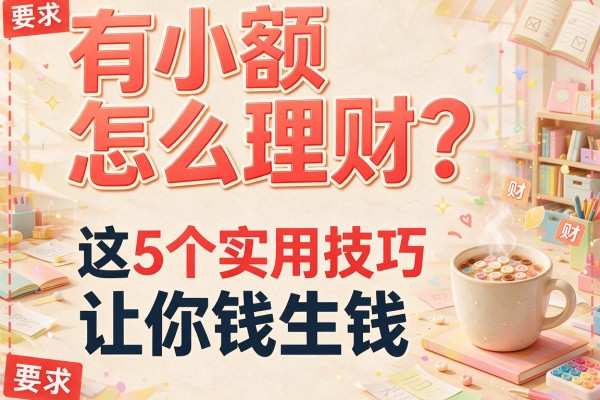 有小额怎么理财？这5个实用技巧让你钱生钱