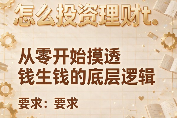 怎么投资理财t：从零开始摸透钱生钱的底层逻辑