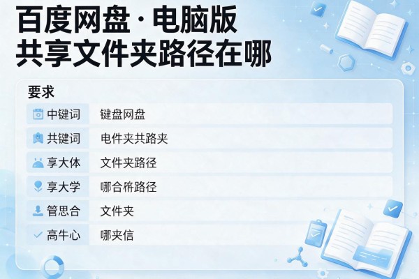 百度网盘电脑版共享文件夹路径在哪