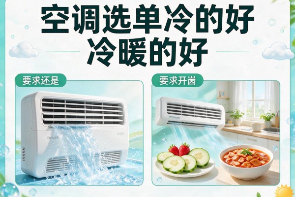 空调选单冷的好还是冷暖的好
