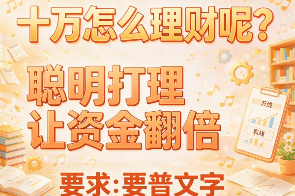 十万怎么理财呢？聪明打理让资金翻倍