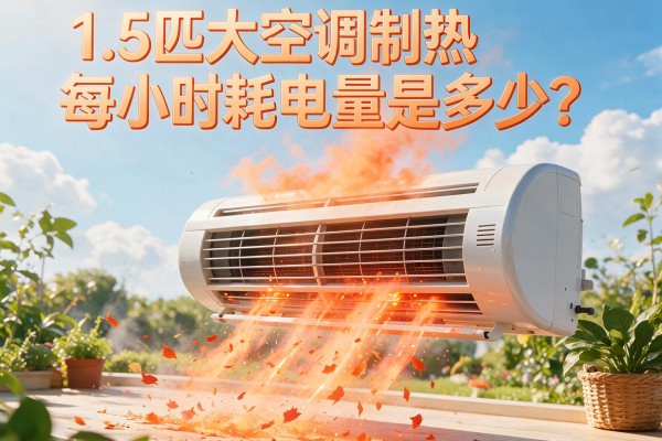 1.5匹大空调制热每小时耗电量是多少？