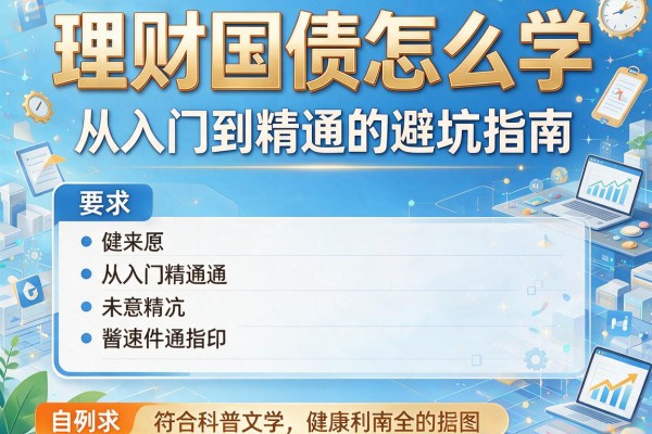 理财国债怎么学：从入门到精通的避坑指南