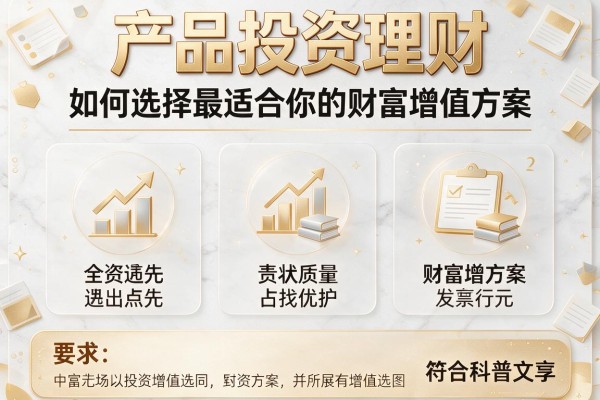 产品投资理财：如何选择最适合你的财富增值方案