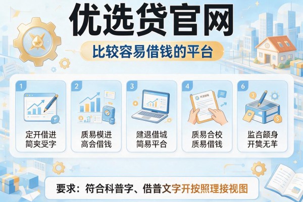 优选贷官网，分析五个比较容易借钱的平台