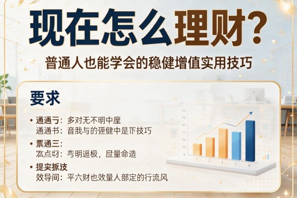 现在怎么理财?普通人也能学会的稳健增值实用技巧