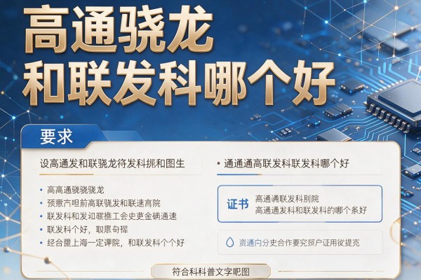 高通骁龙和联发科哪个好