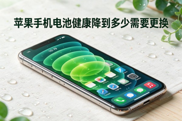 苹果手机电池健康降到多少需要更换？