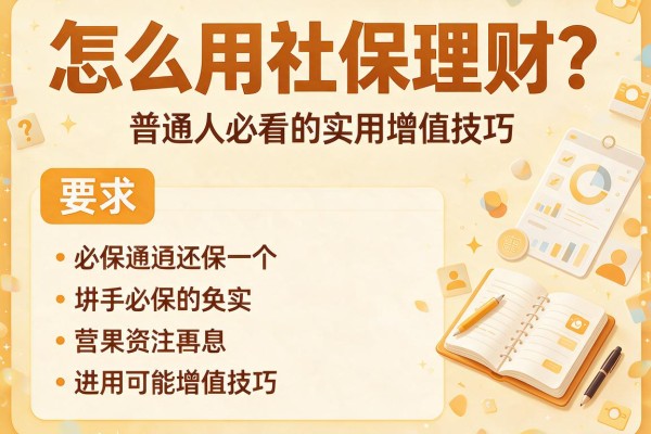 怎么用社保理财？普通人必看的实用增值技巧