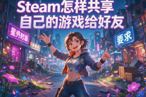 Steam怎样共享自己的游戏给好友?