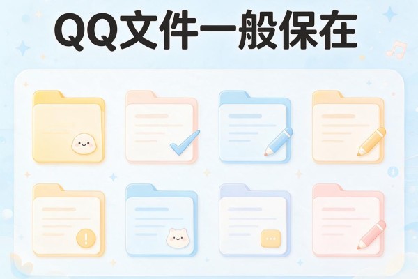 QQ文件一般保存在什么文件夹？