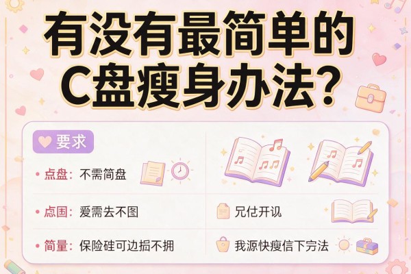 有没有最简单的C盘瘦身办法？