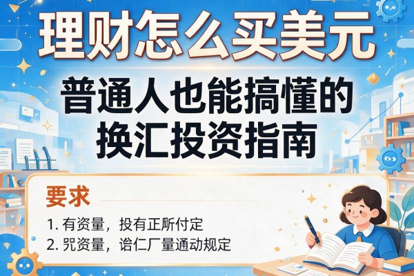 理财怎么买美元：普通人也能搞懂的换汇投资指南