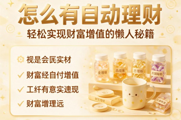 怎么有自动理财：轻松实现财富增值的懒人秘籍