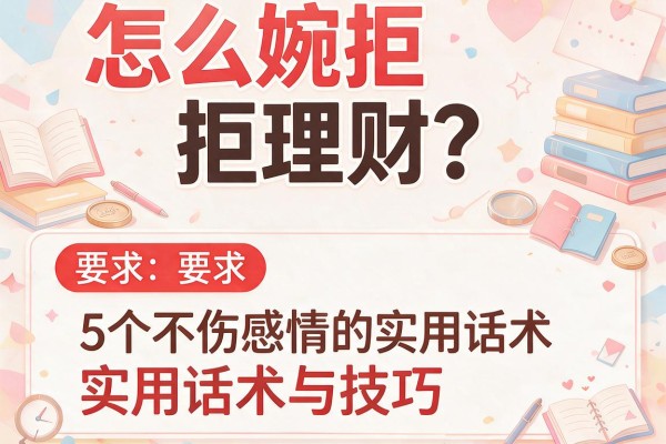 怎么婉拒理财?5个不伤感情的实用话术与技巧