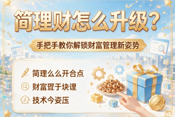 简理财怎么升级？手把手教你解锁财富管理新姿势