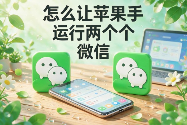怎么让苹果手机运行两个微信？