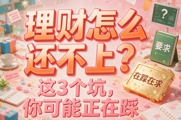 理财怎么还不上？这3个坑你可能正在踩