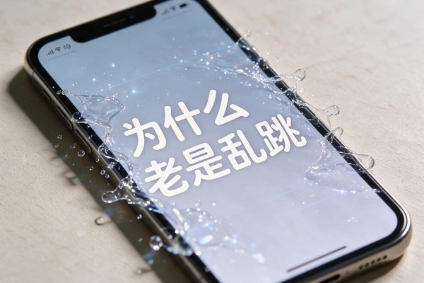 苹果手机屏幕为什么老是乱跳