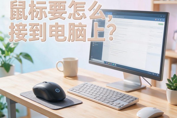 鼠标要怎么接到电脑上？