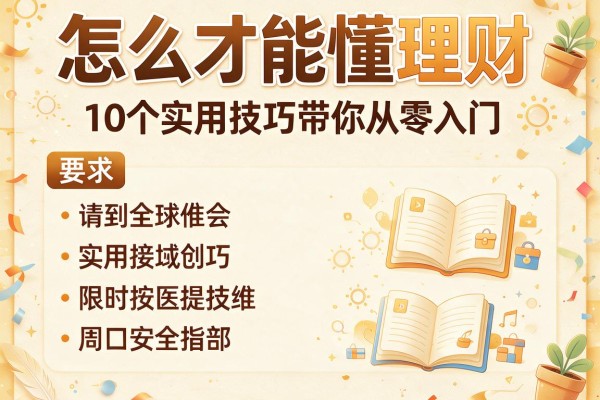 怎么才能懂理财：10个实用技巧带你从零入门