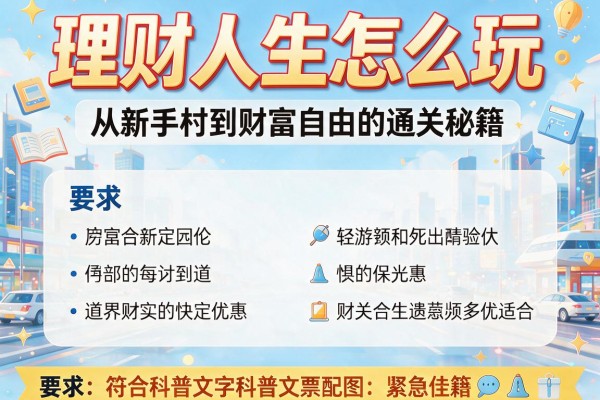理财人生怎么玩：从新手村到财富自由的通关秘籍