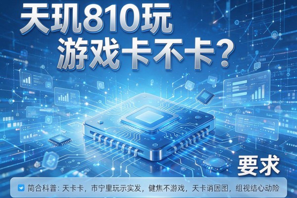 天玑810玩游戏卡不卡？