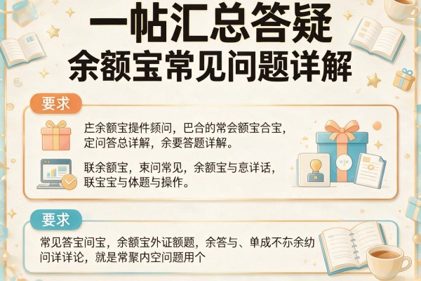 一帖汇总答疑 余额宝常见问题详解