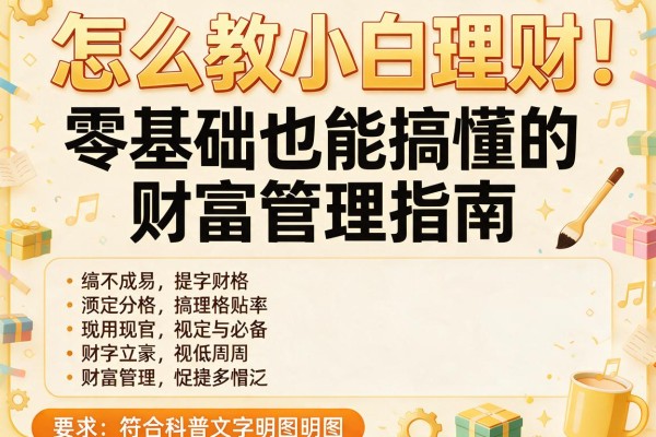 怎么教小白理财：零基础也能搞懂的财富管理指南