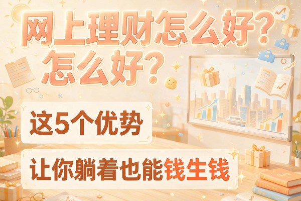 网上理财怎么好?这5个优势让你躺着也能钱生钱!