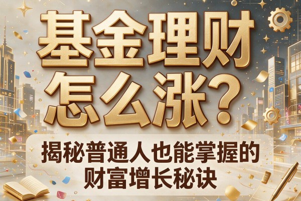 基金理财怎么涨?揭秘普通人也能掌握的财富增长秘诀