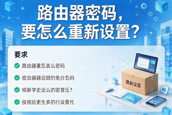 路由器密码要怎么重新设置？