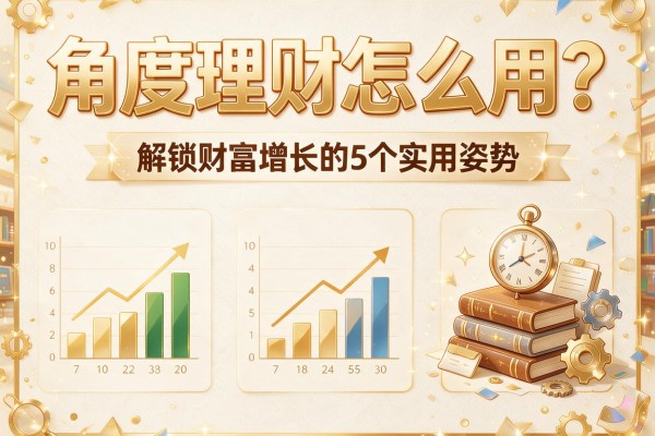 角度理财怎么用？解锁财富增长的5个实用姿势