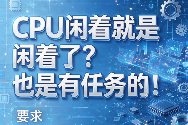 CPU闲着就是闲着了?也是有任务的!