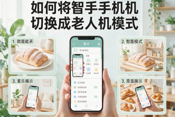 如何将智能手机切换成老人机模式