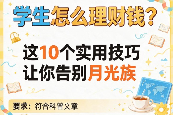 学生怎么理财钱？这10个实用技巧让你告别月光族