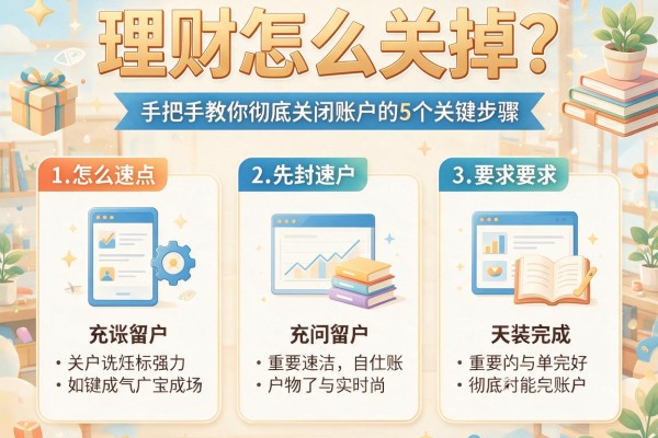 理财怎么关掉？手把手教你彻底关闭账户的5个关键步骤